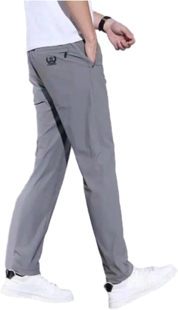 Leenfort Mens Pants, Unisex Ultra Stretch Quick Drying Pants