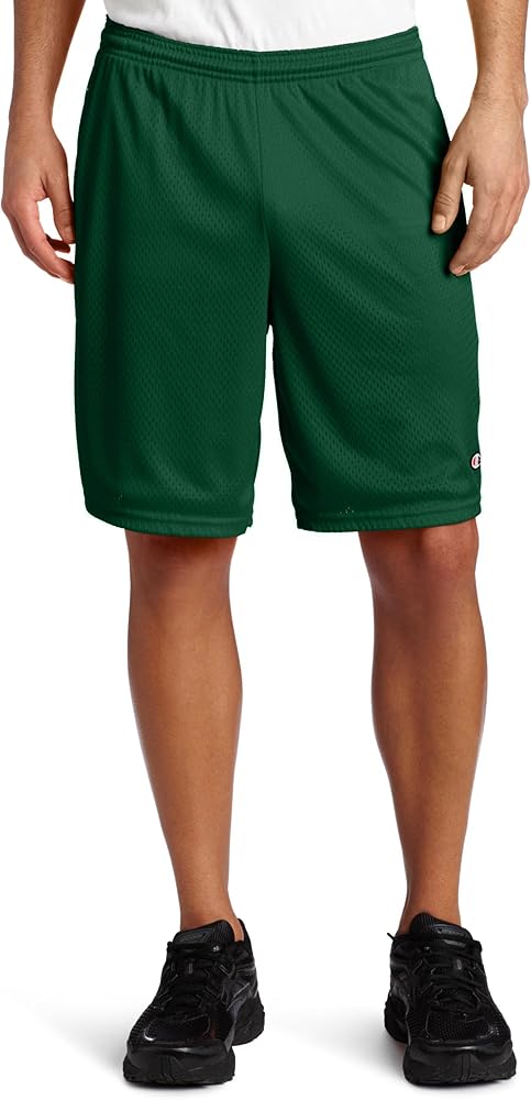 Champion Men's Big-Tall Mesh Short with Piping