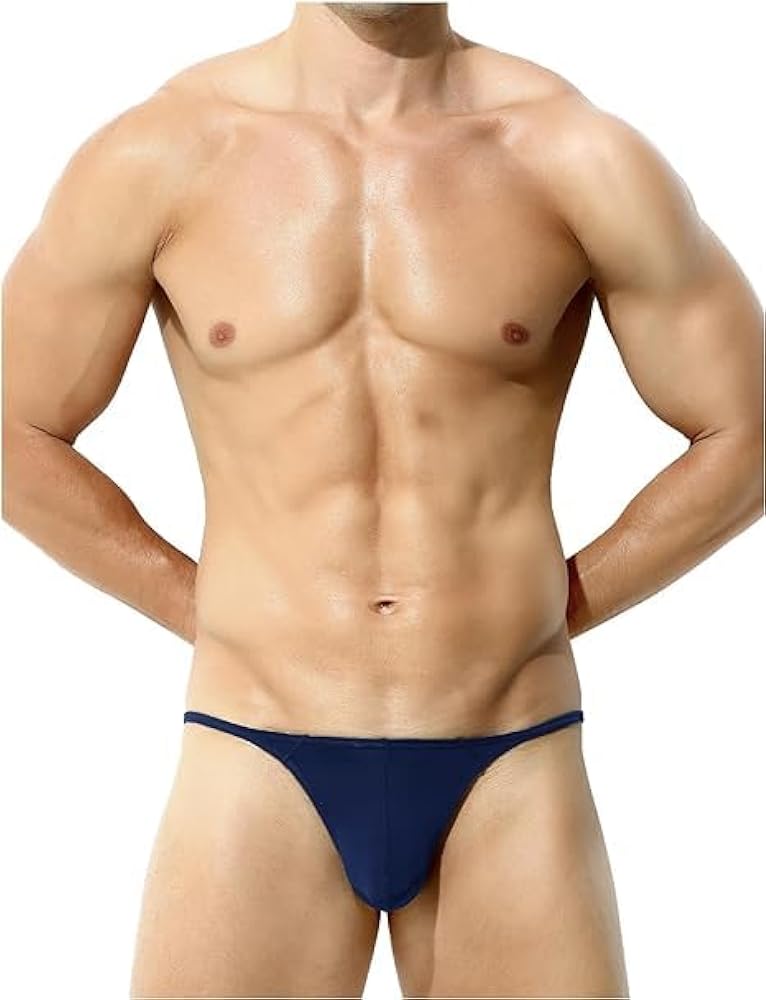 Casey Kevin Men's Sexy Thong Underwear Low Rise G String T-Back Bikini