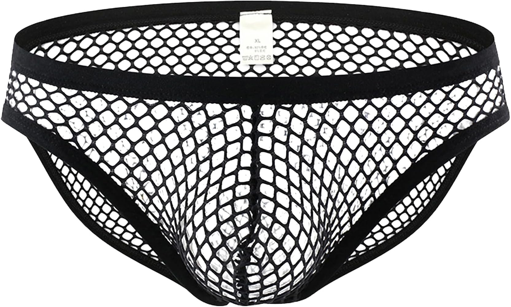 Evankin Mens Sexy Underwear With Bulge Pouch Briefs Mesh See Through Bikini Breathable Underpants Athletic Supporter