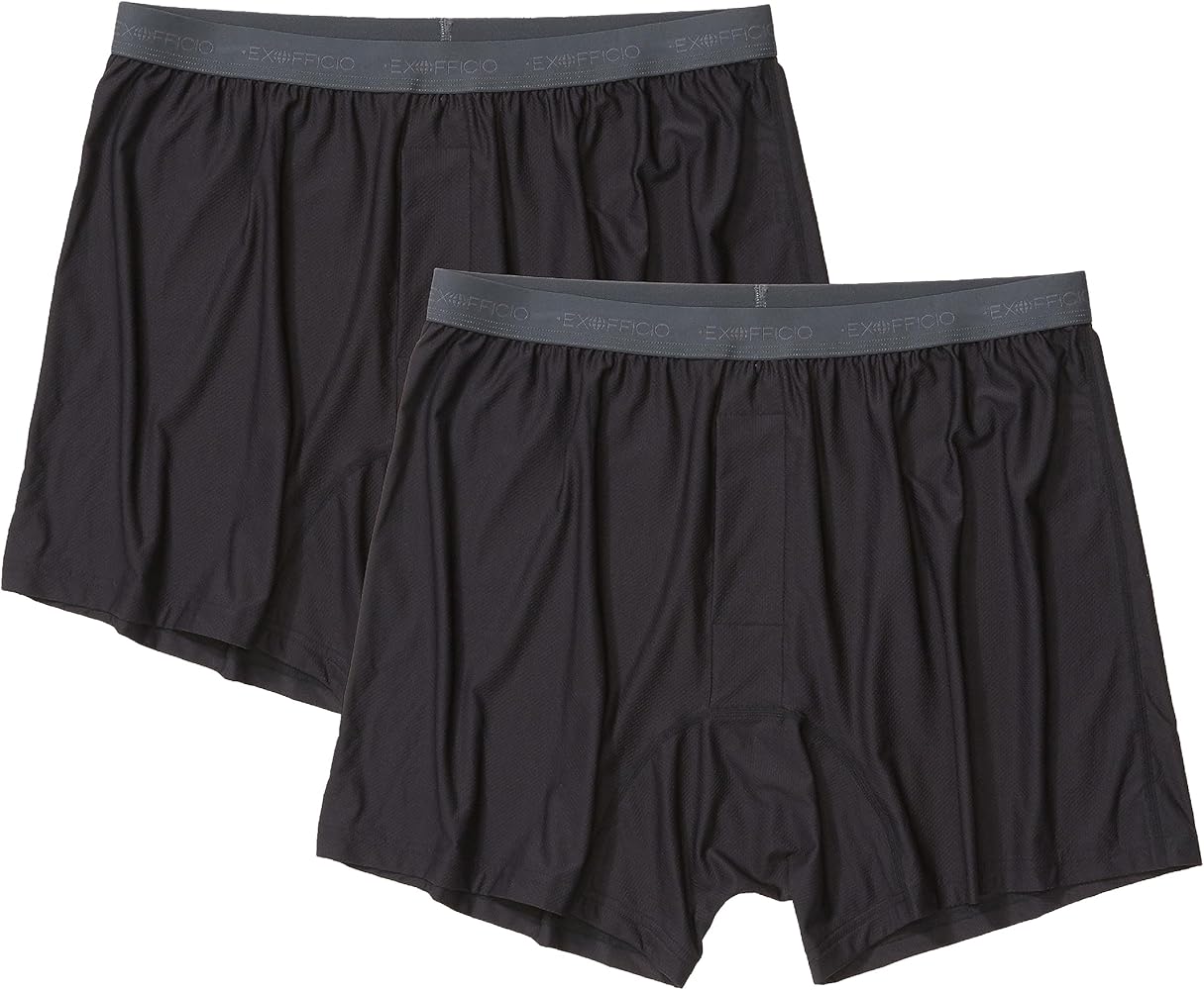 Exofficio Men's Give-N-Go 2.0 Boxer 2 Pack