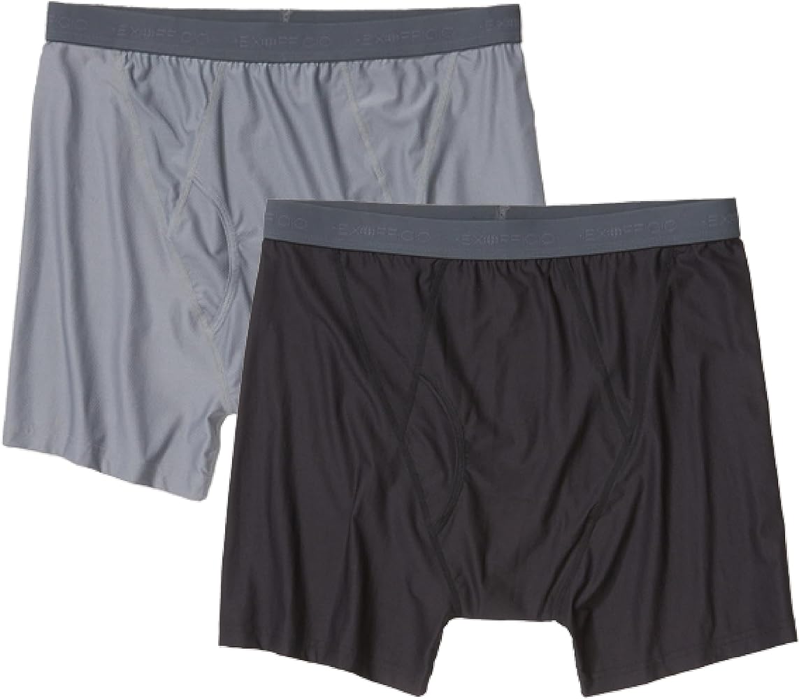 Exofficio Men's Give-N-Go 2.0 Boxer Brief 2 Pack