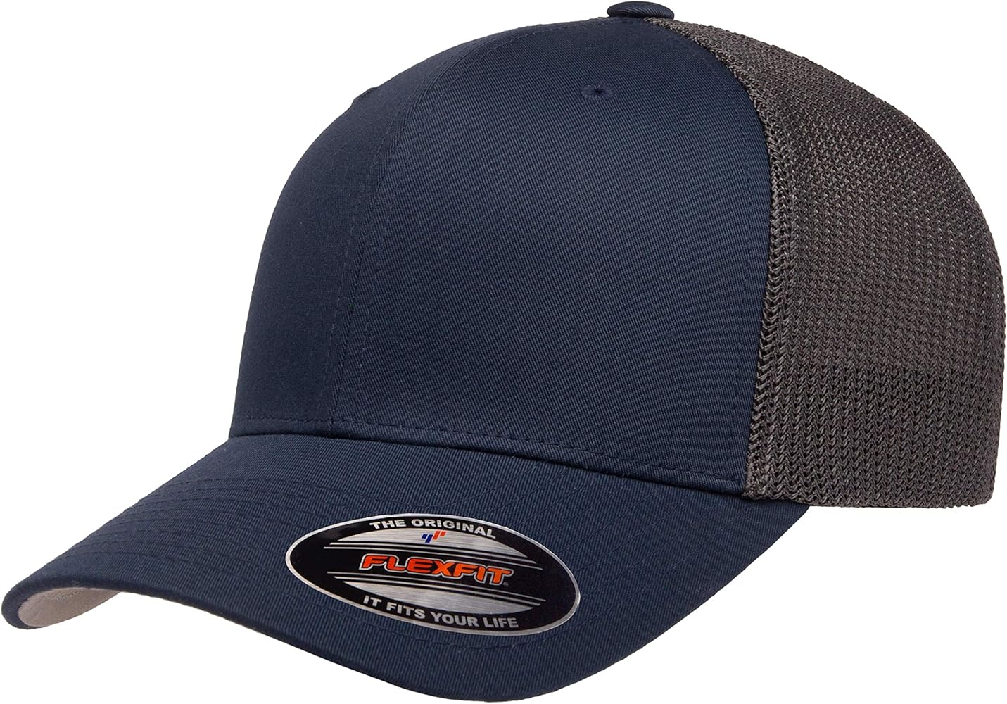 Flexfit Men's one_size Trucker Cap, Black, alpha