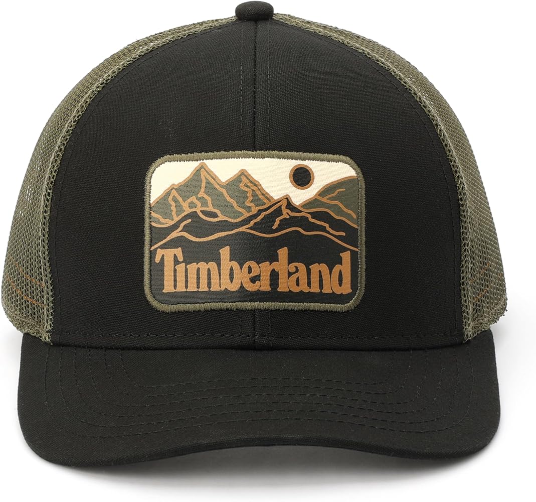 Timberland Unisex-Adult Mountain Line Patch Trucker