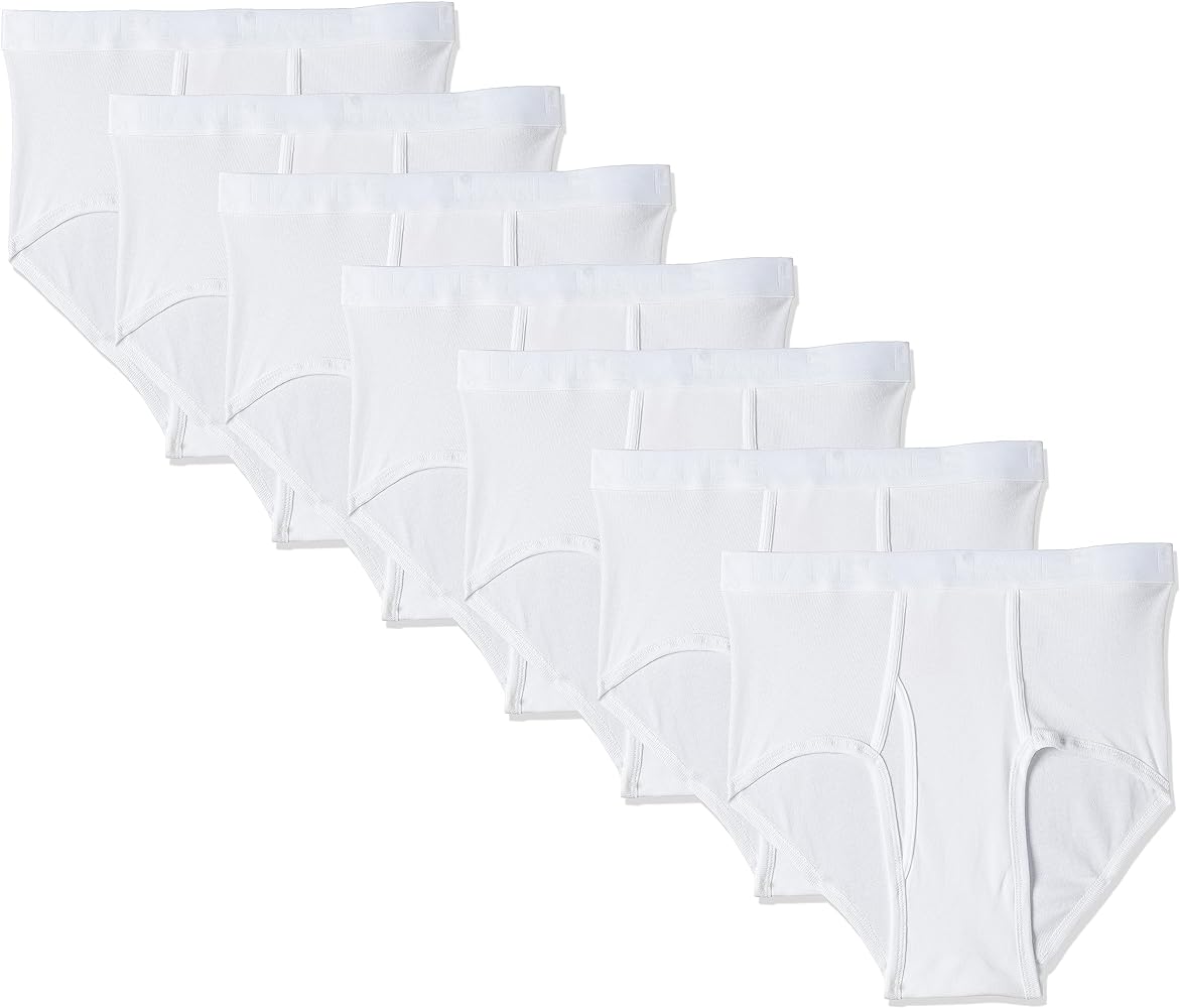 Hanes Men's No Ride Up Briefs with Comfort Flex Waistband -(7Pack)