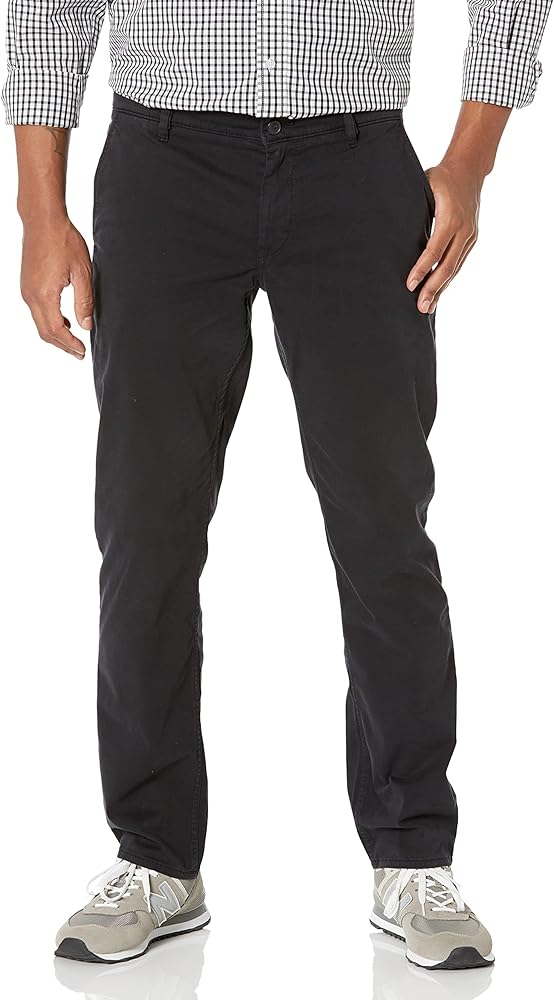 BOSS Men's Slim Fit Cotton Blend Trousers