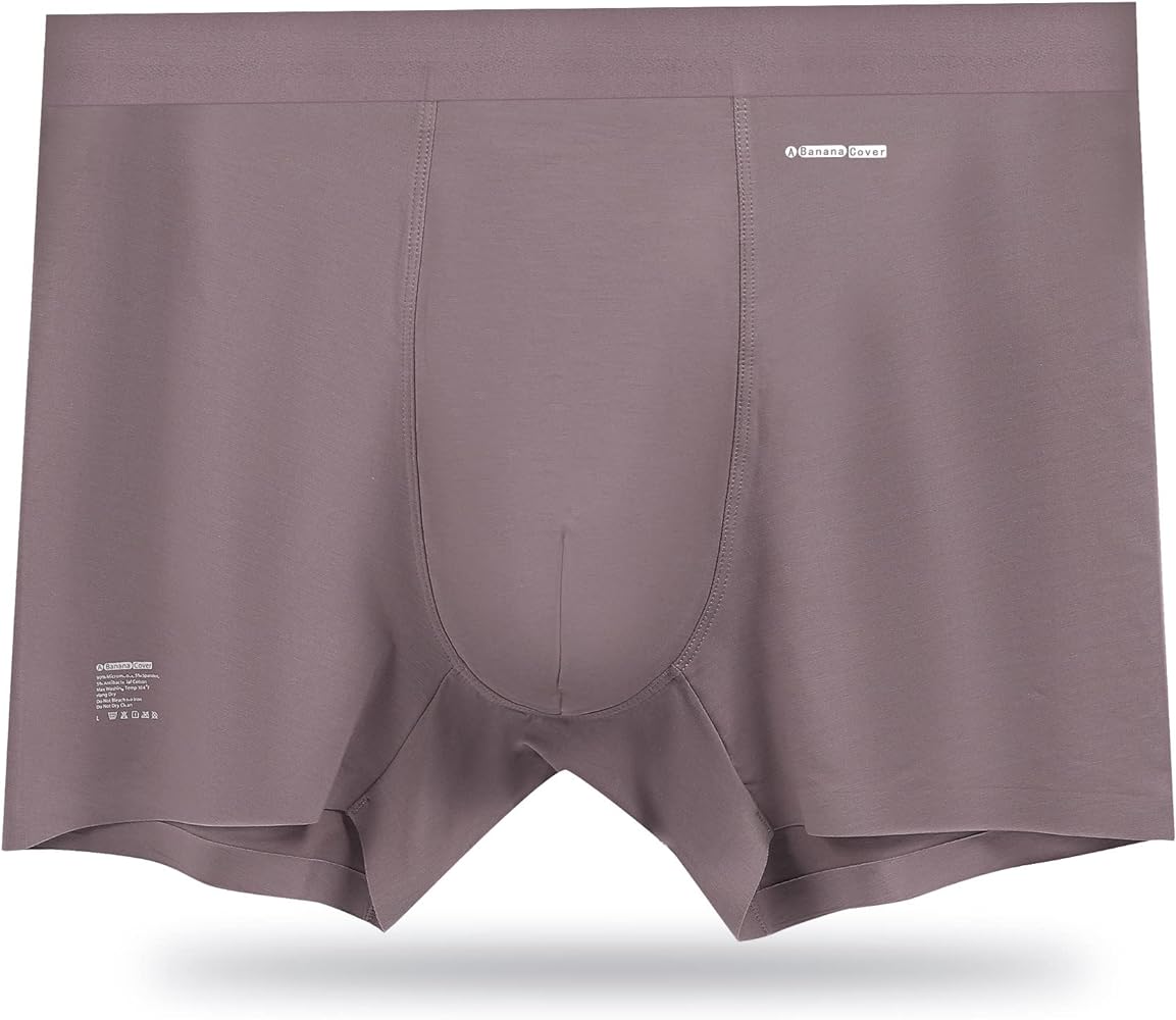 Premium Men's Naked Feeling Air Micro Modal Boxer Briefs 3" - 3X Softer Than Cotton - Snug-Fit Athleisure Trunks