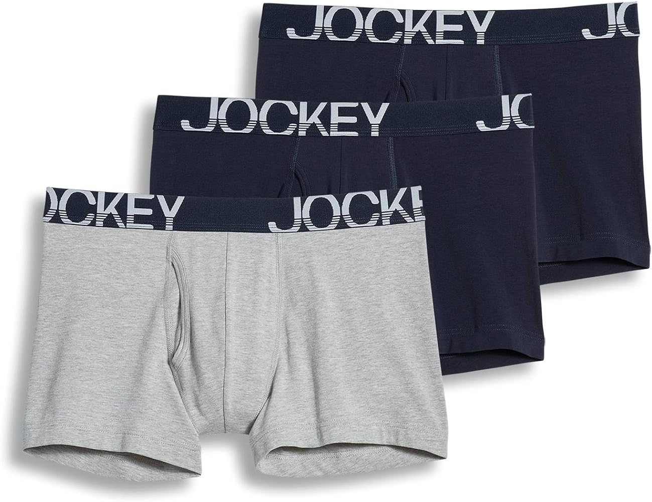 Jockey Men's Underwear Low-rise Boxer Brief - 4 Pack