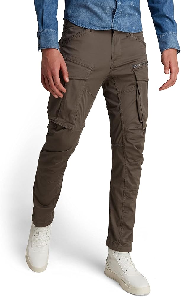 G-STAR RAW Men's Rovic Zip 3D Straight Tapered Fit Cargo Pants