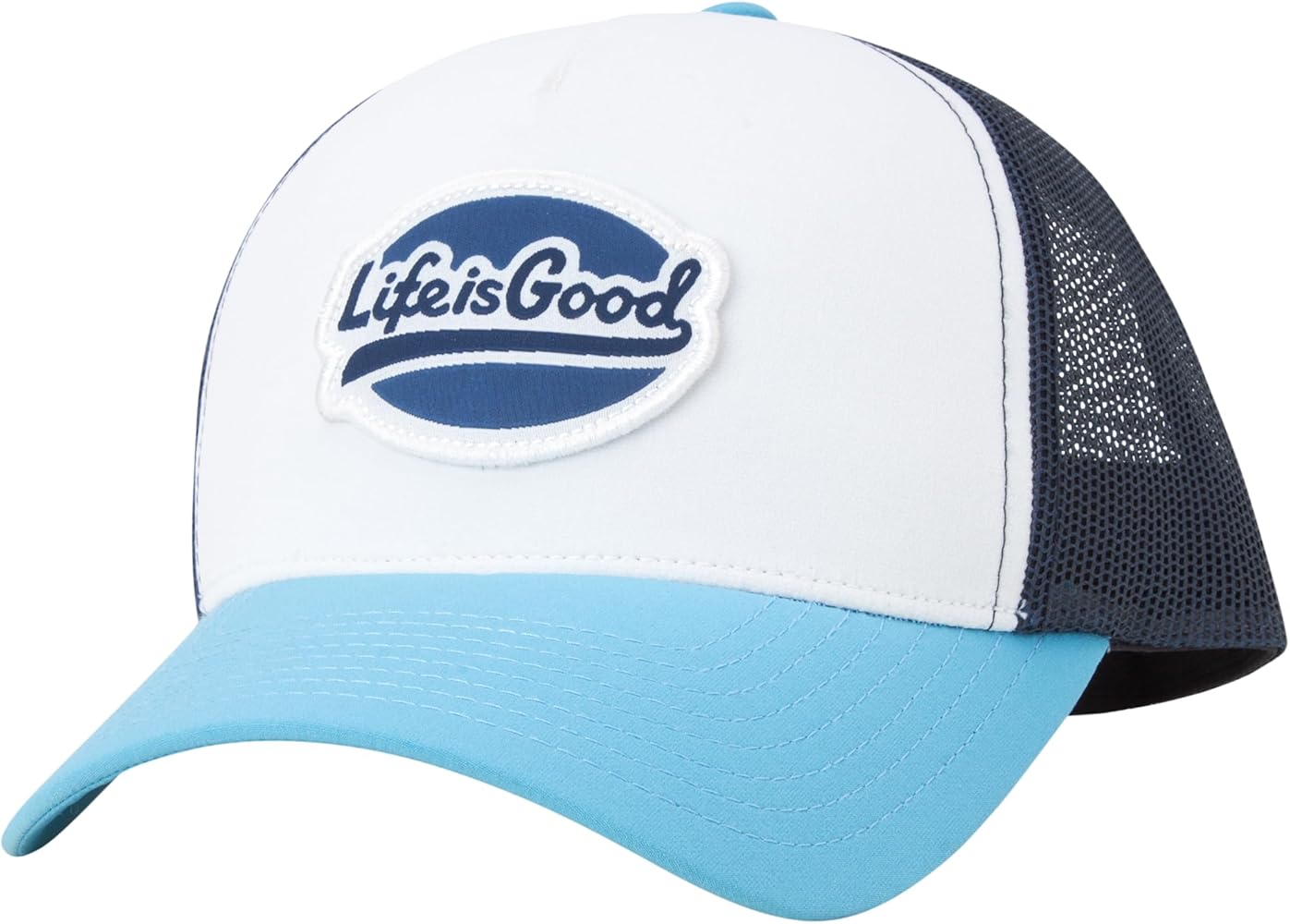 Life is Good Men's Cap - Snap Back Trucker Hat