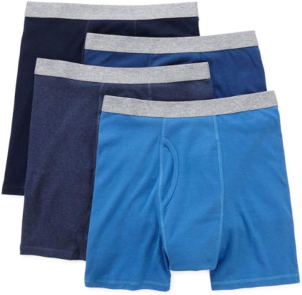 Stafford 4 Pack Boxer Briefs 100% Cotton