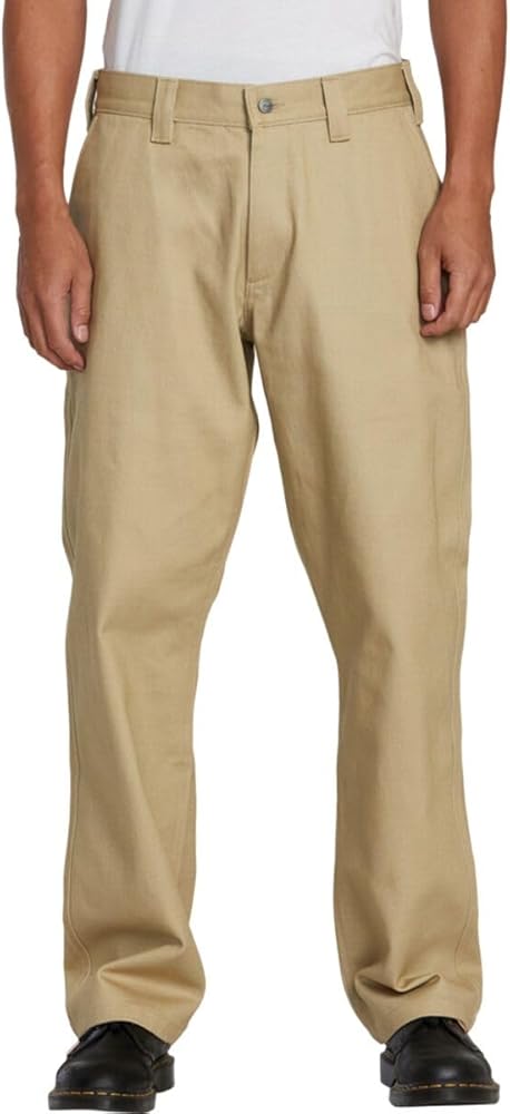 RVCA Mens Relaxed Fit Chino Pants