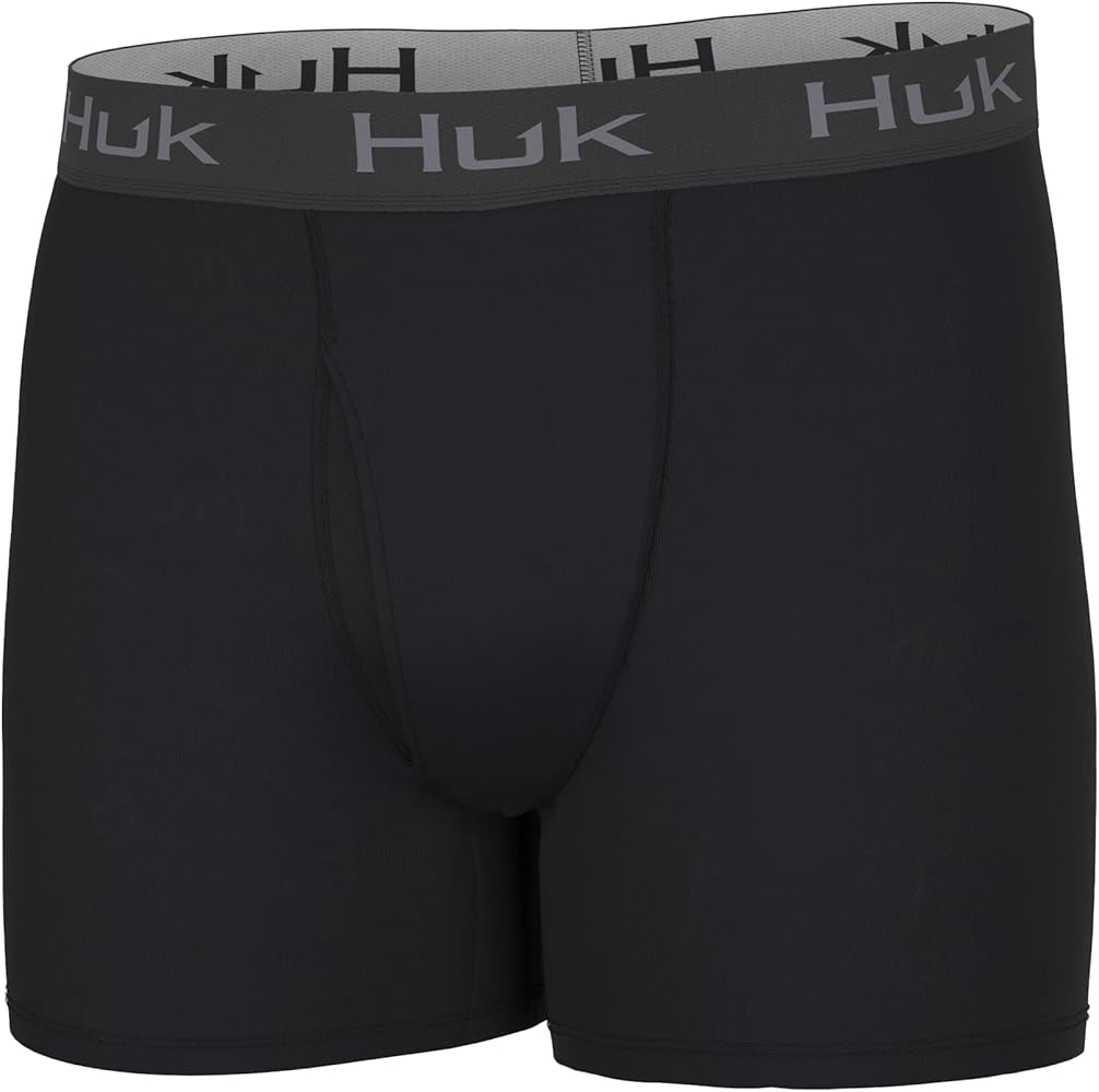 HUK Men's, Performance Dry-fit Boxer Briefs