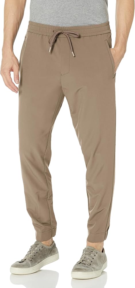 BOSS Men's Tapered Cuffed Chino Trousers