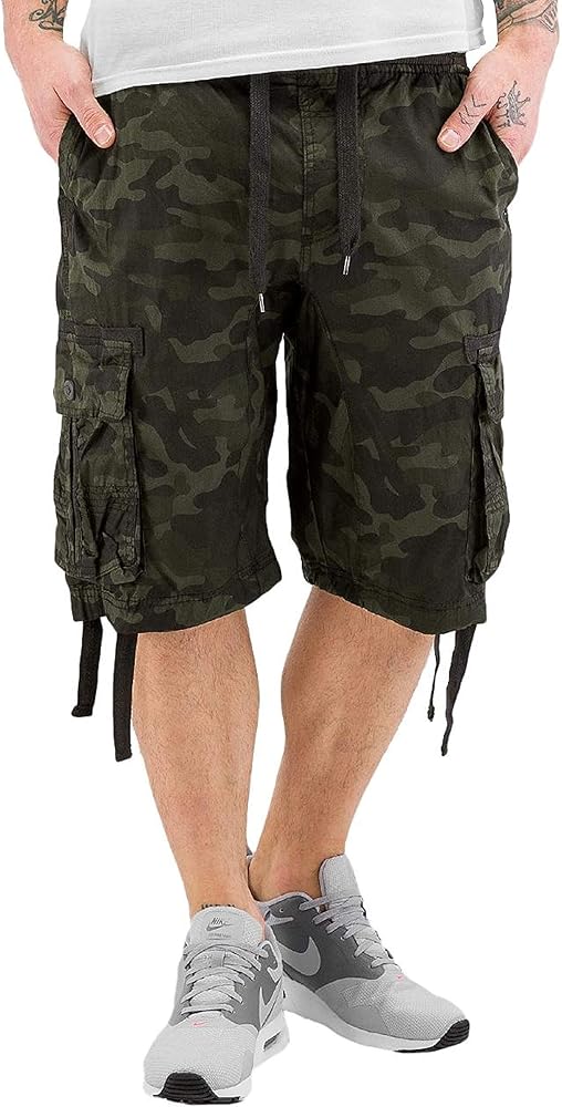 Southpole Men's Crotch Drop Jogger Shorts