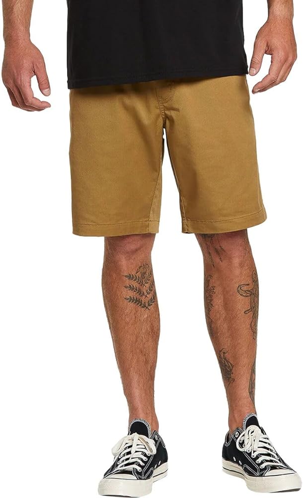 Volcom Men's Frickin Elastic Waist 19" Chino Short