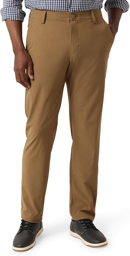 Chaps Men’s Pants – 5 Pocket Performance Chino Slim Fit Pants - Big and Tall Pants for Men: Flex Waistband, Comfort Stretch