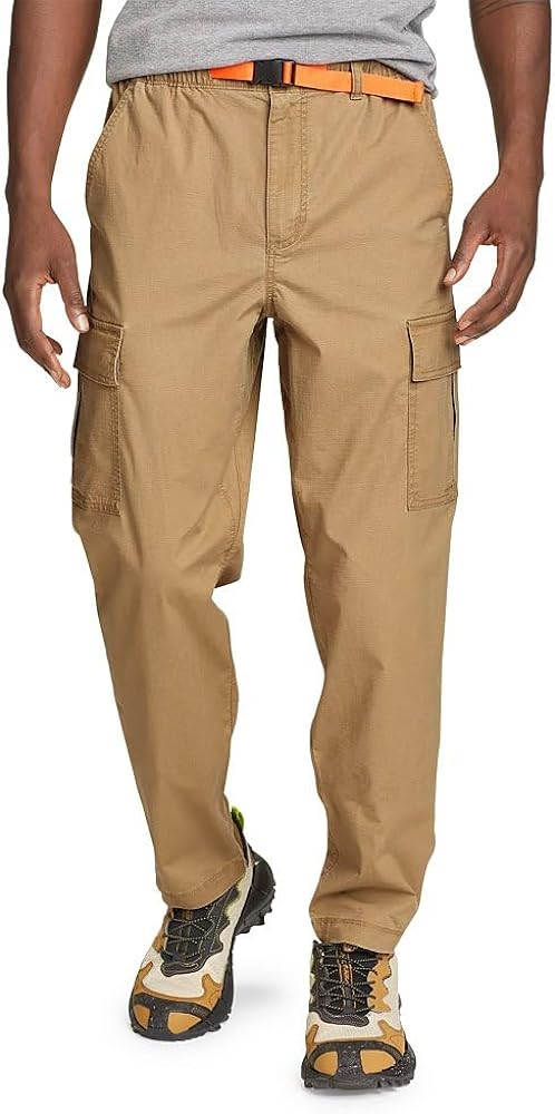 Eddie Bauer Men's Top Out Ripstop Belted Cargo Pants