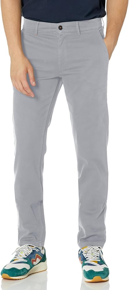 BOSS Men's Chino Slim Leg Twill Cotton Trousers