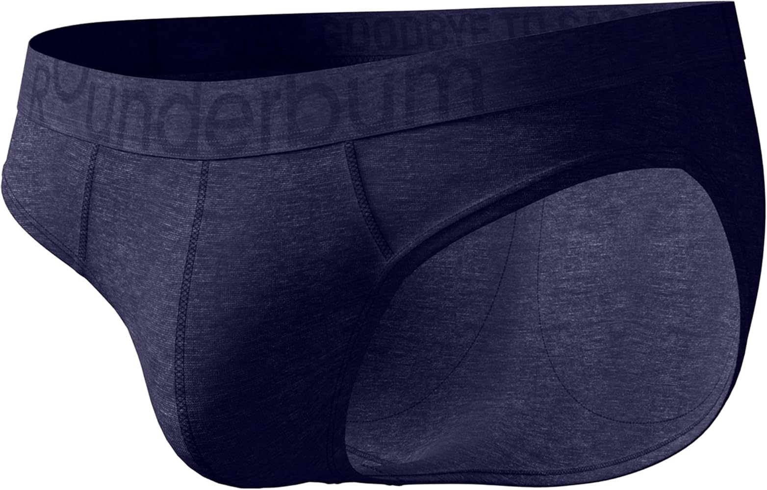 Rounderbum | Mens Underwear - Mens Boxer Briefs - Boxer with Butt Enhancing Pads - Body Shaper - Padded Underwear Shapewear