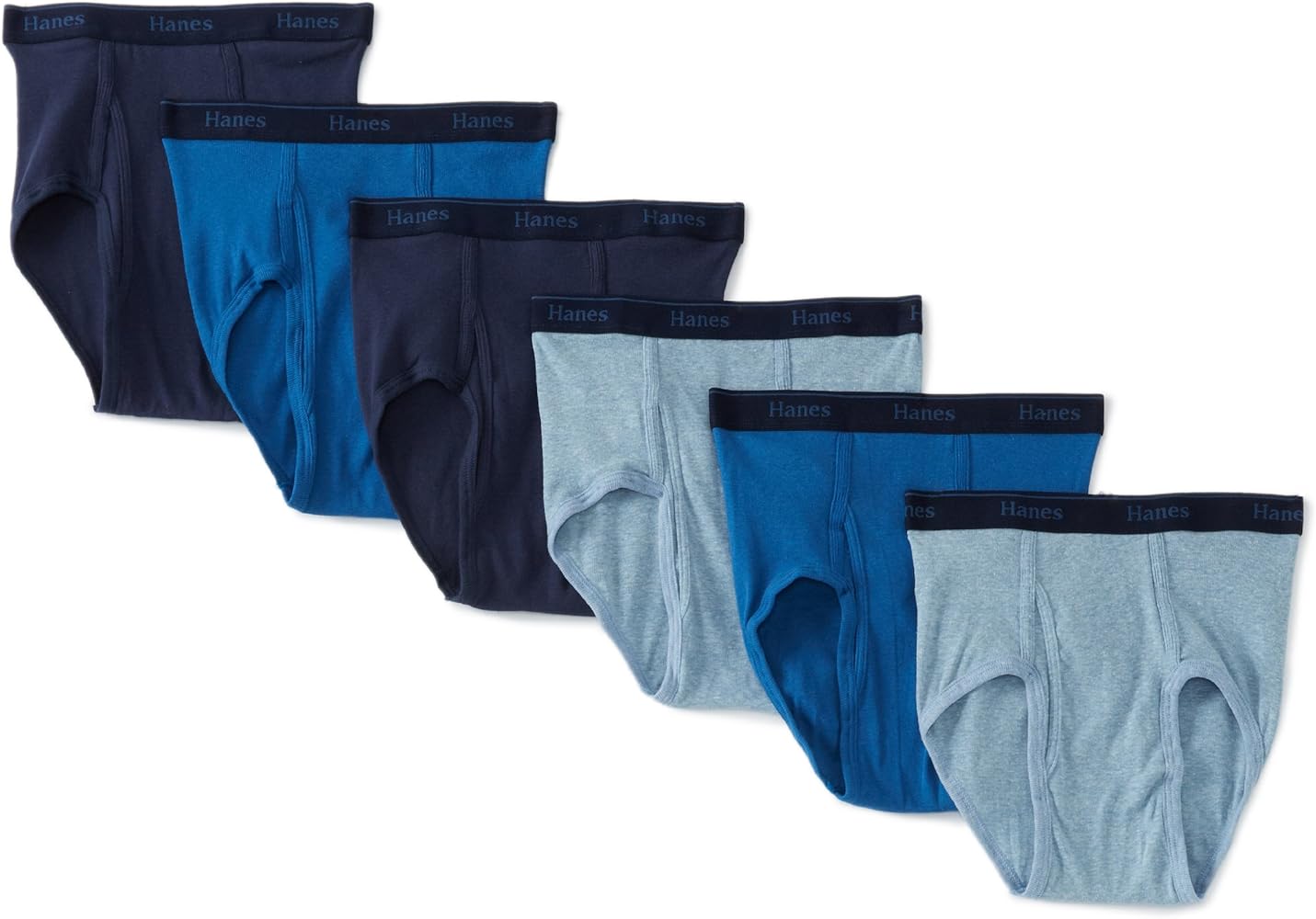 Hanes Mens 6-Pack Classics Full-Cut Brief