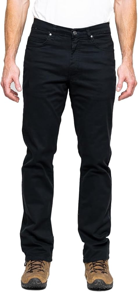 5 Pocket Twill Pants, Regular Fit, Performance Stretch