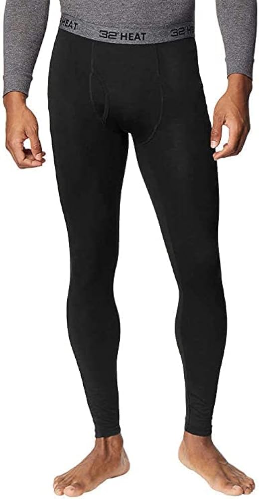 32 DEGREES Men's 2-Pack Performance Lightweight Thermal Baselayer Legging Pant