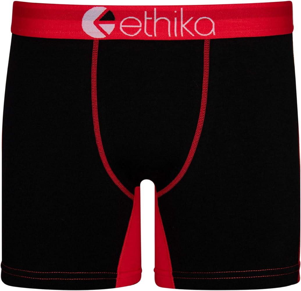 Ethika Mens MID Boxer Brief | *Solids* Red OG