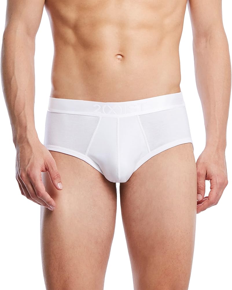 2(X)IST Men's Pima Cotton Contour Pouch Brief