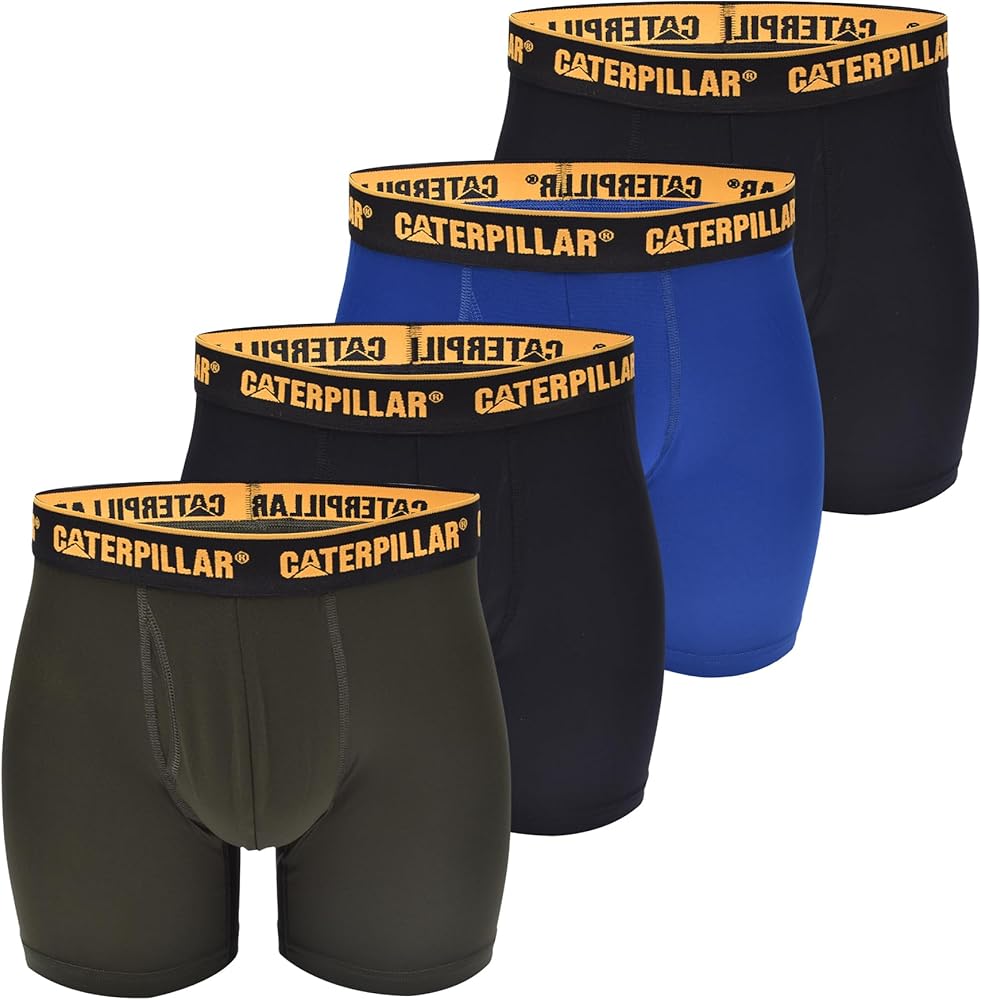 Caterpillar Men's 4pk Cat Comfort Core Boxer Brief