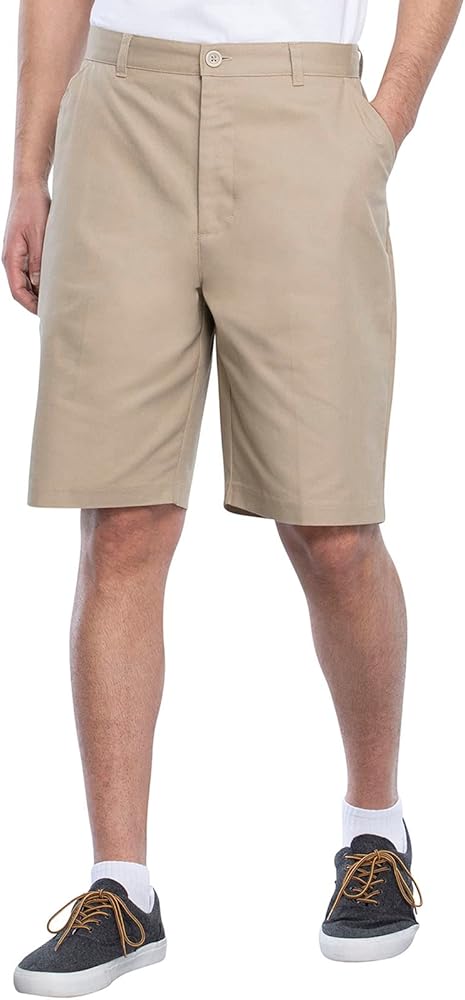 Real School Men's Flat Front Short