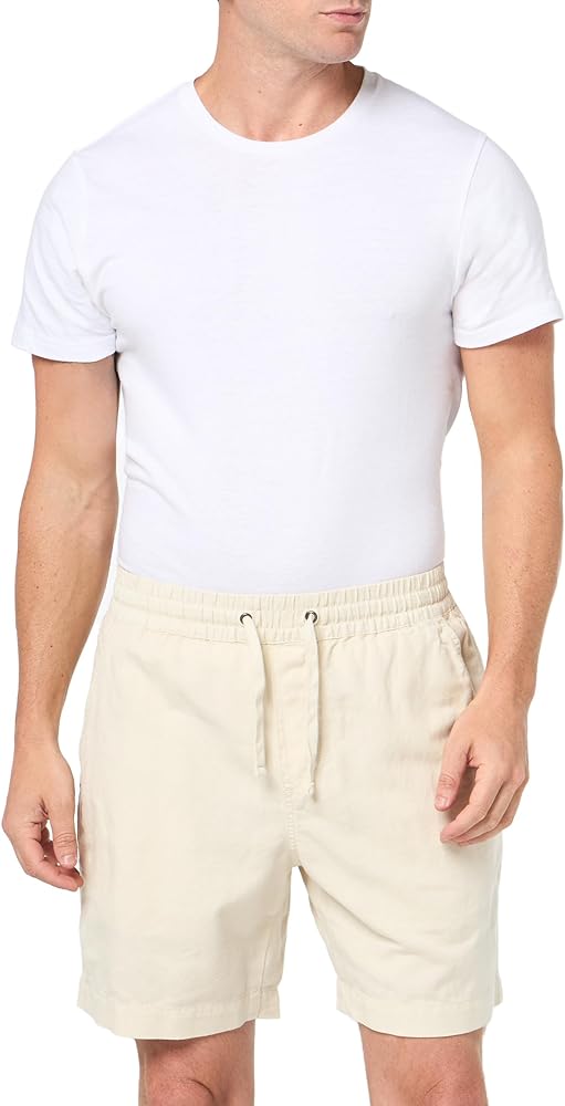 Lucky Brand Men's 7" Linen Pull-on Shorts