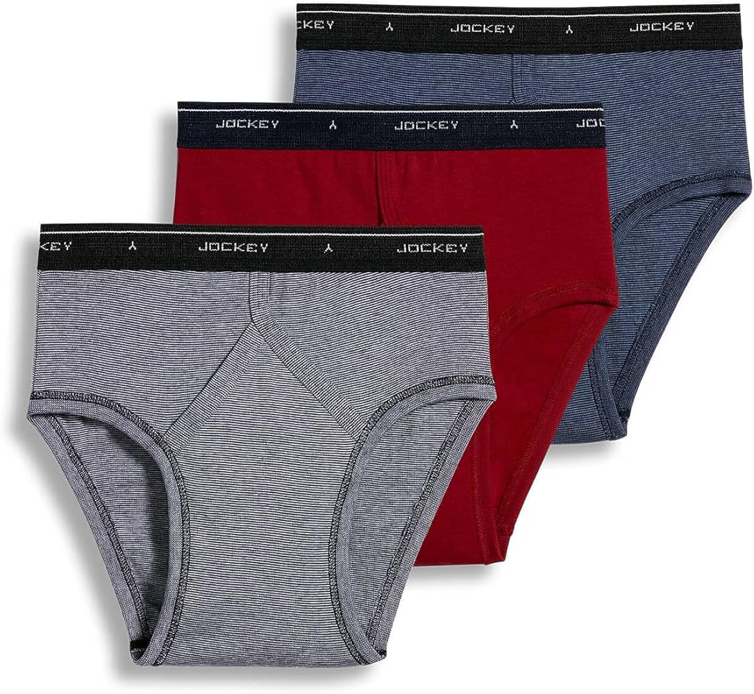 Jockey Men's Underwear Classic Low Rise Brief - 3 Pack