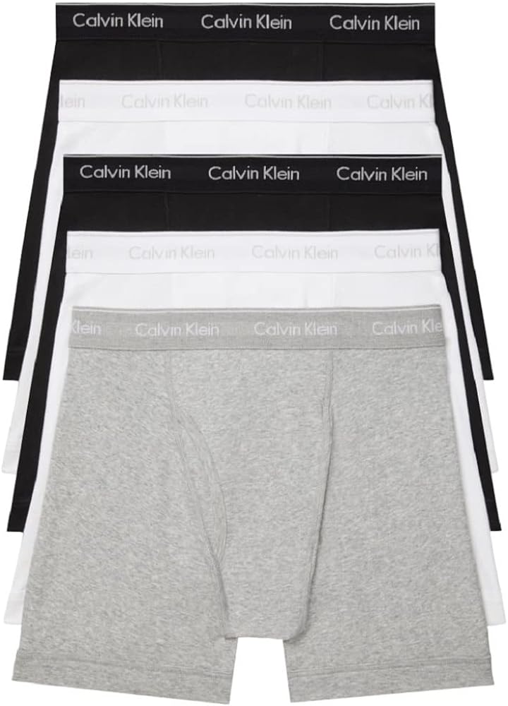 Calvin Klein Men's Cotton Stretch 5-Pack Boxer Brief