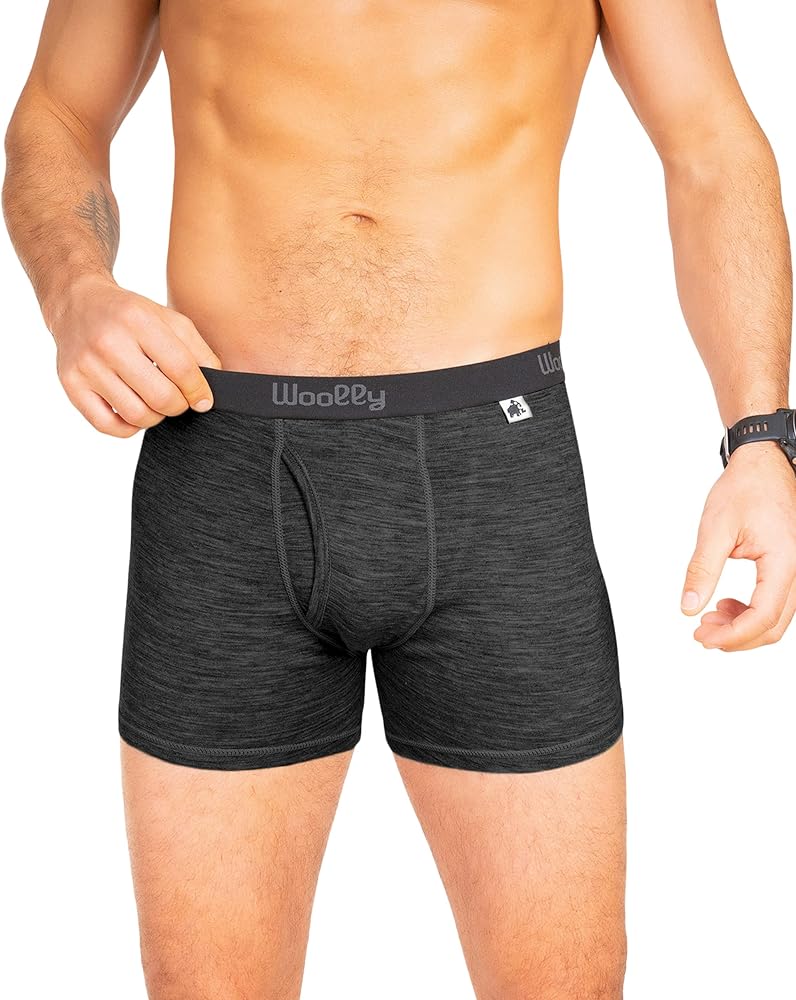 Premium Stink-Free Mens Merino Wool Boxer Brief