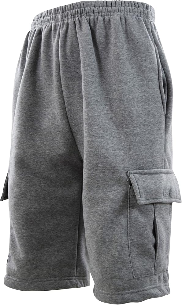 Mens Cargo Sweat Shorts (M up to 5XL)