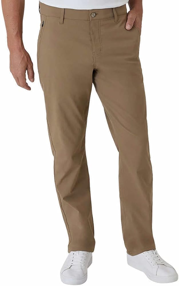 Weatherproof Vintage Men's Performance Weather-Flex Flex Flatfront Pant