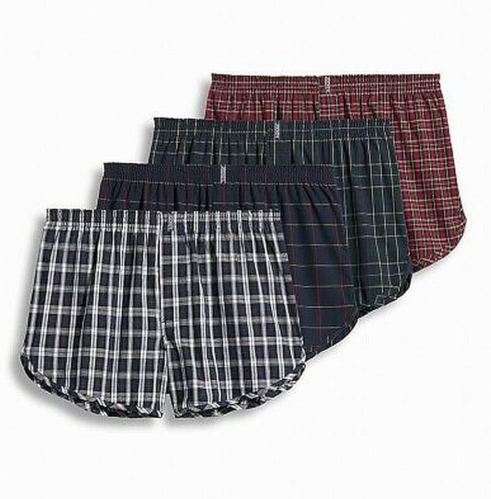 Jockey Men's Underwear Tapered 5" Boxer - 4 Pack