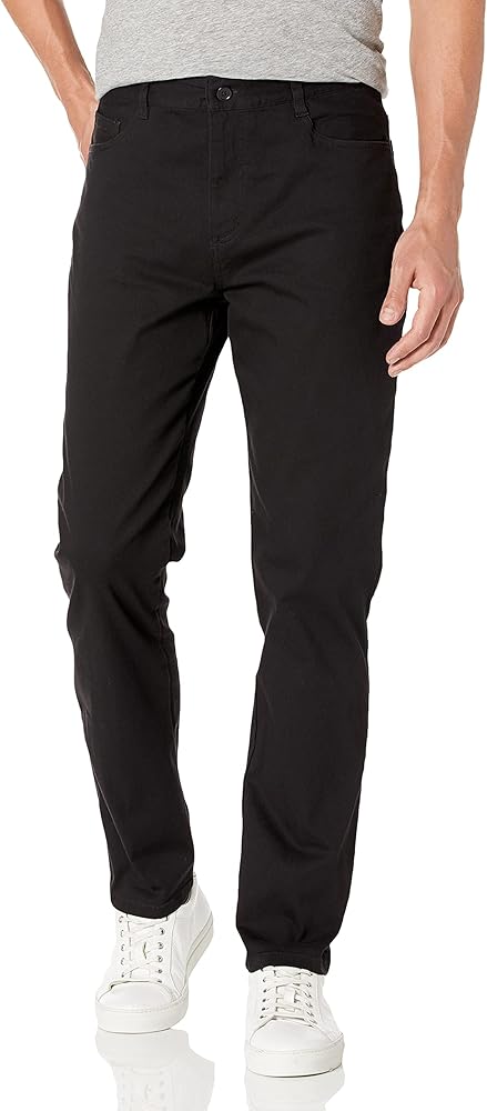 Lee Uniforms Men's Skinny Stretch 5 Pocket Pant