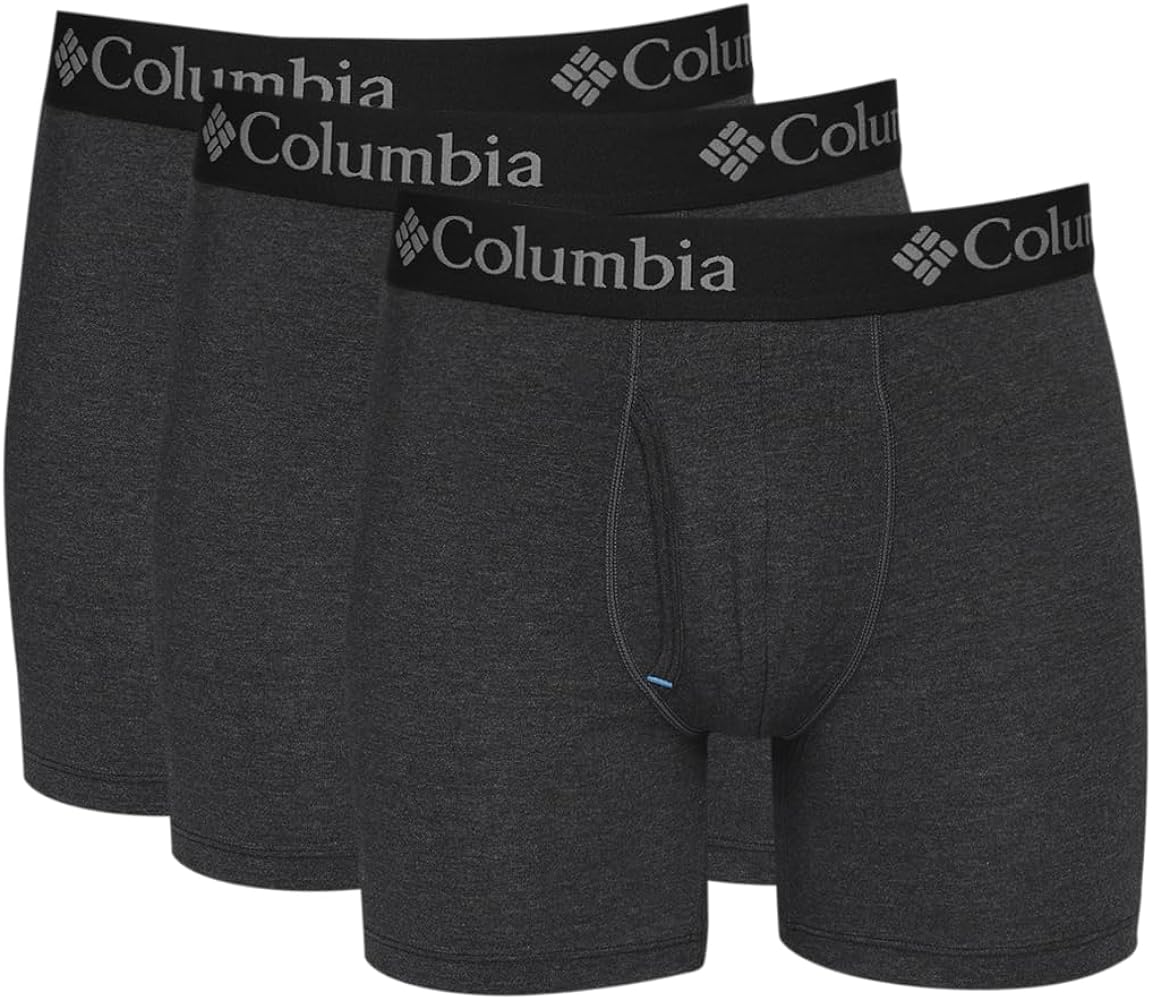 Columbia Men's 3 Pack Tri Blend Boxer Brief