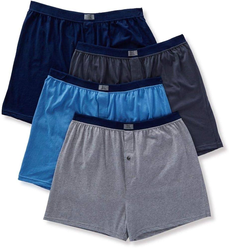 Fruit of the Loom Men's Knit Boxer (5 Pack) (X-Large