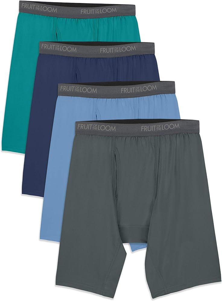 Fruit of the Loom Men's Microfiber Boxer Briefs (Size XXL)