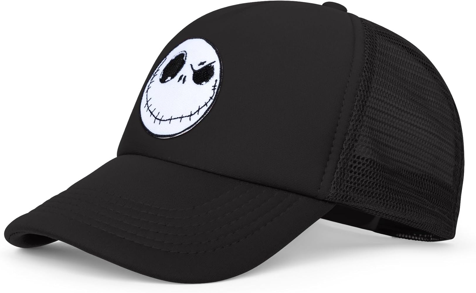 Disney Adult Trucker Hat, The Nightmare Before Christmas Mesh Snapback Baseball Cap