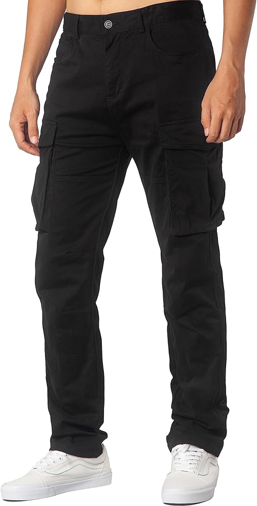 ITALYMORN Cargo Work Pants for Men Relaxed Fit Casual Outdoor Military with Big Pockets