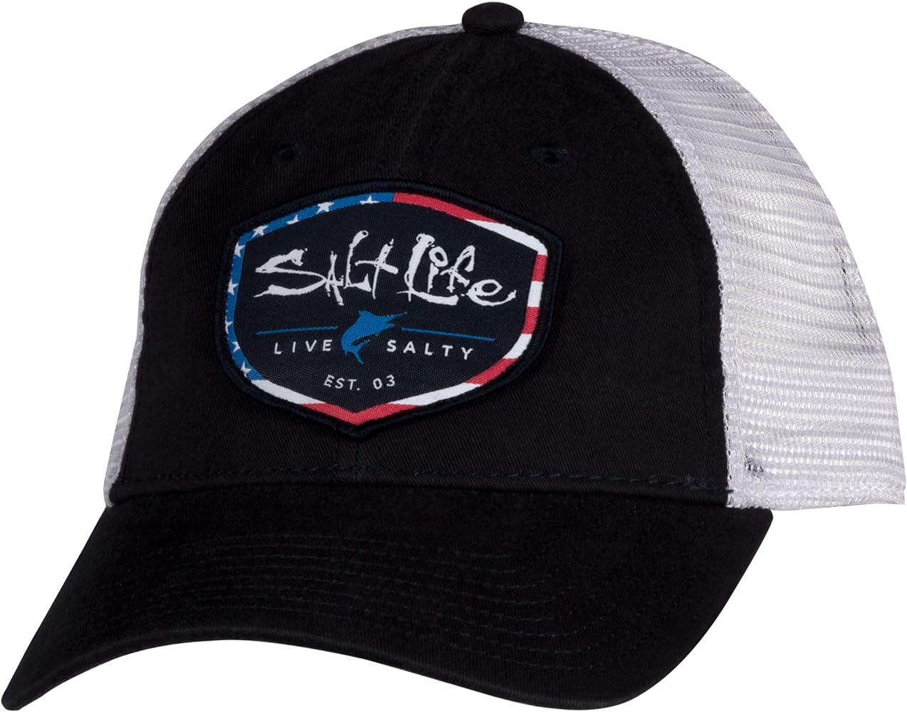 Salt Life Men's Amerishield Mesh Hat