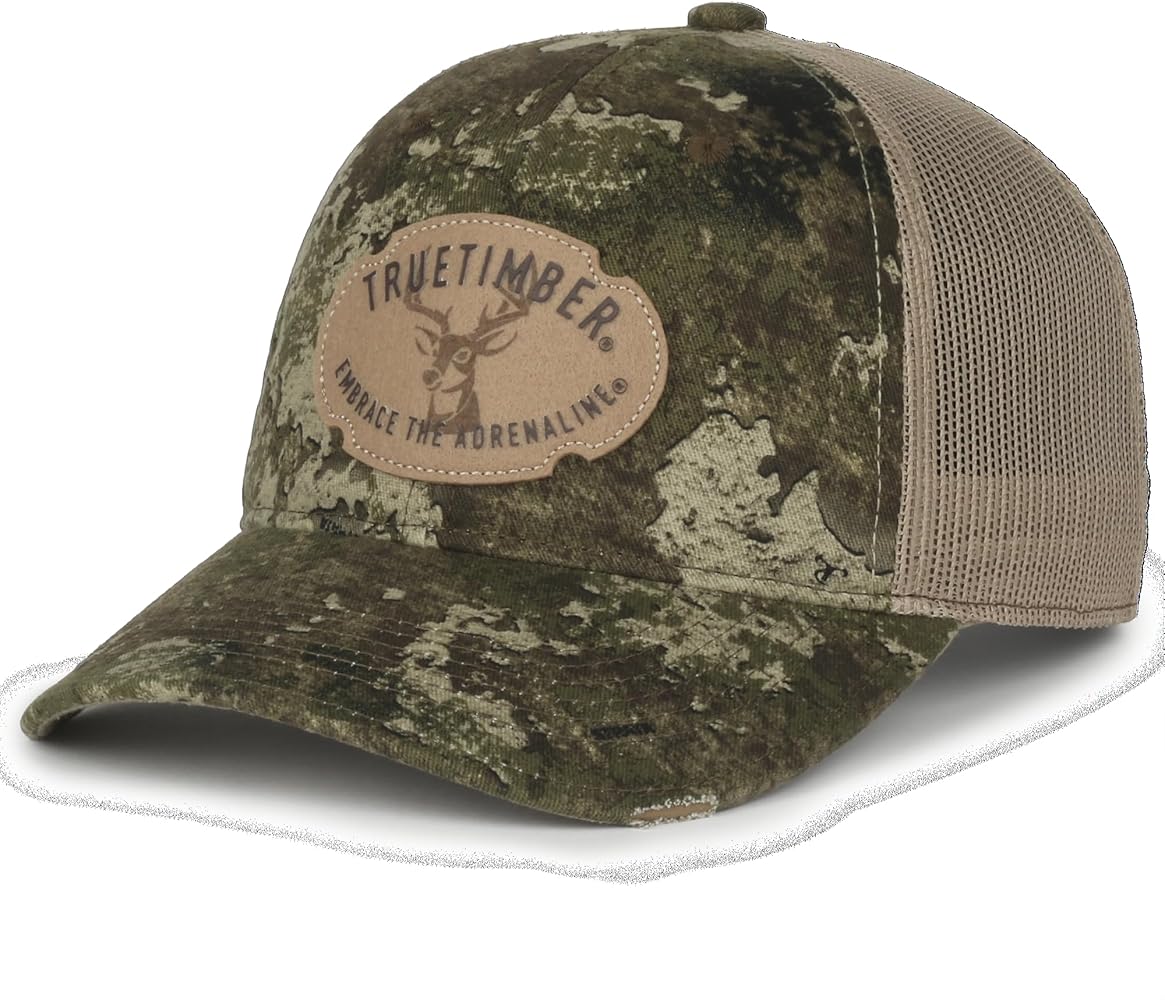 Outdoor Cap Mens Tru06 Hat, True Timber Strata/Khaki, Large US