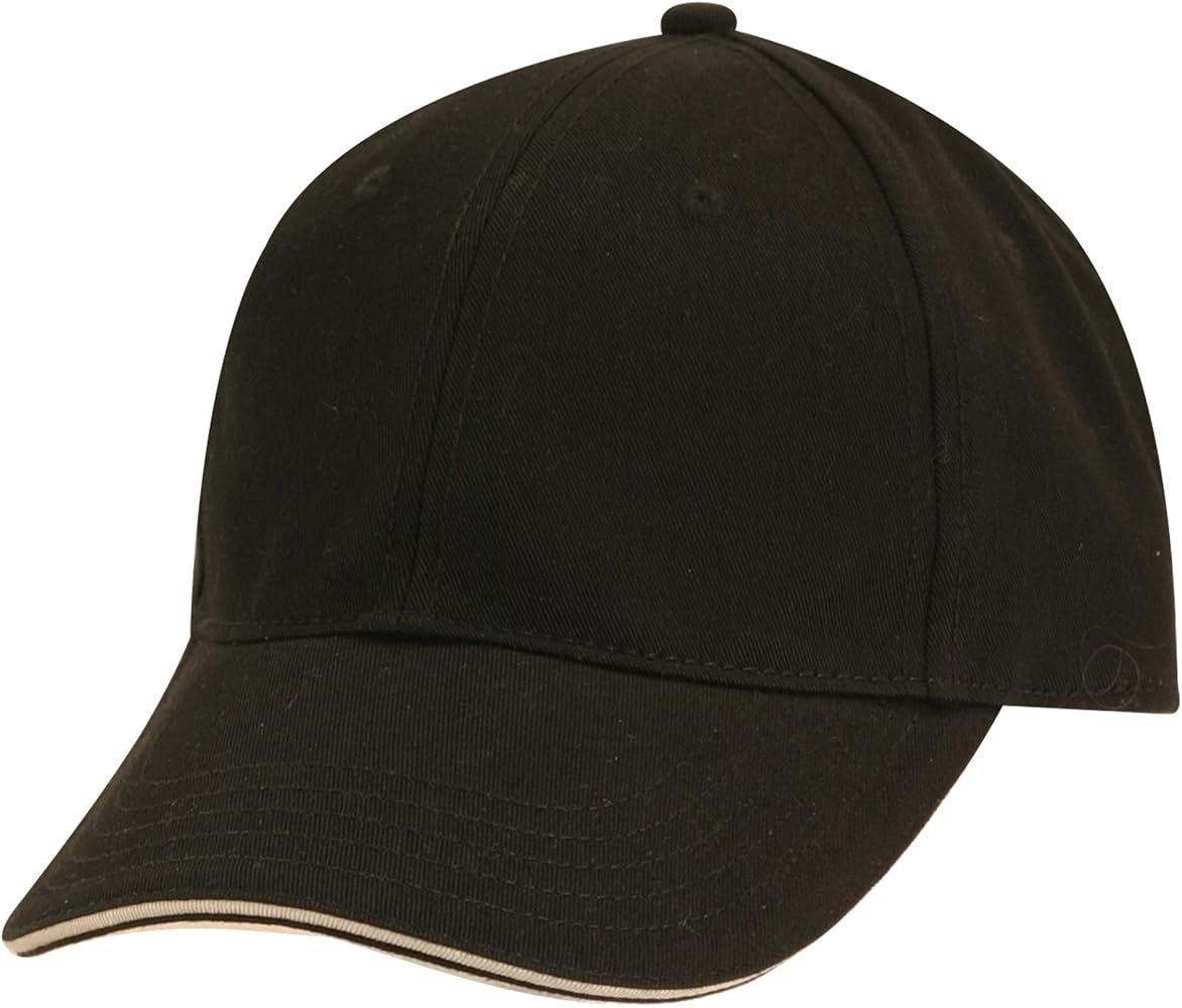 Dorfman Hat Co. Men's Structured Twill Cap