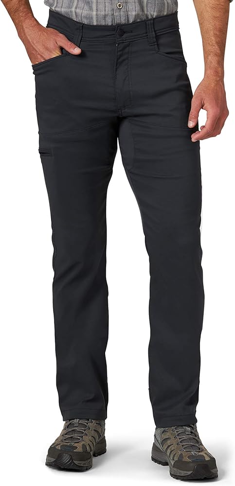 ATG by Wrangler mens Synthetic Utility Pants, Caviar, 38W x 30L US