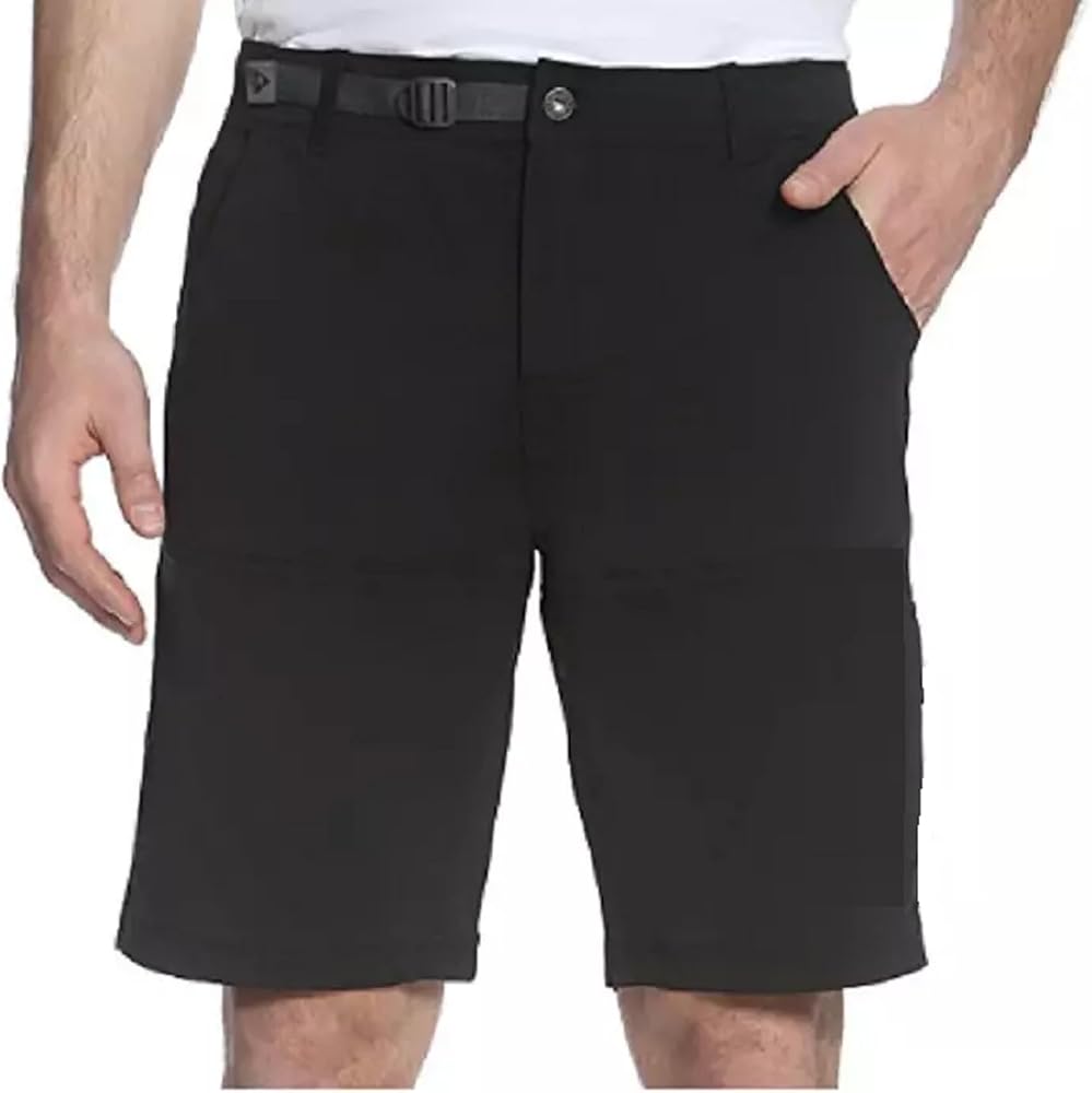 Gerry Stretch Cargo 5 Pocket Venture Flat Front Woven Hiking Shorts for Men