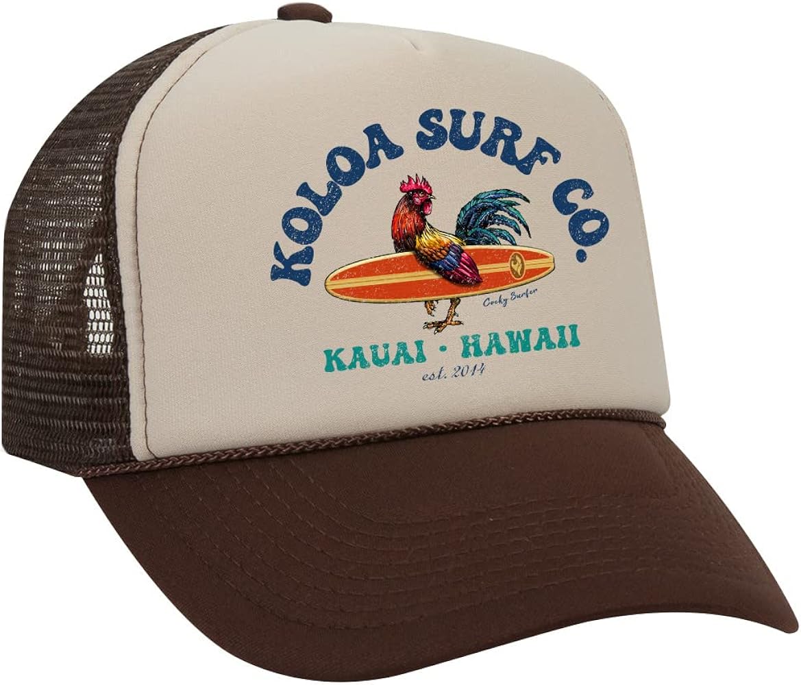 Joe's USA Koloa Surf Foam Snapback Trucker Hat Collection